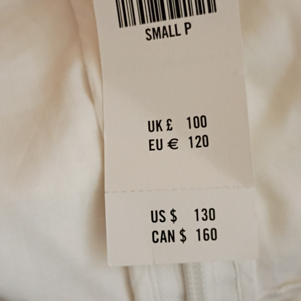 Abercrombie & Fitch White Maxi Dress with Front Keyhole - Picture 12 of 13